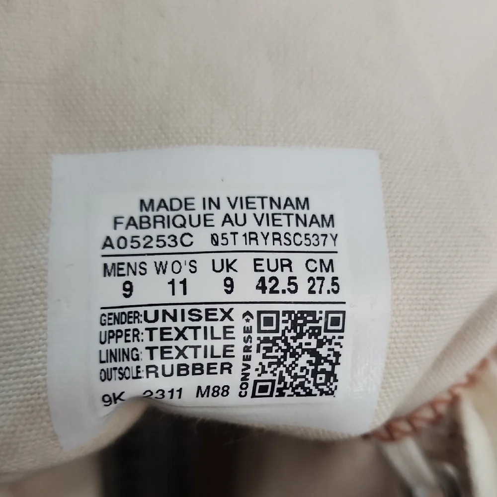 Converse Brown Heeled Boots with White Accents - Picture 13 of 13